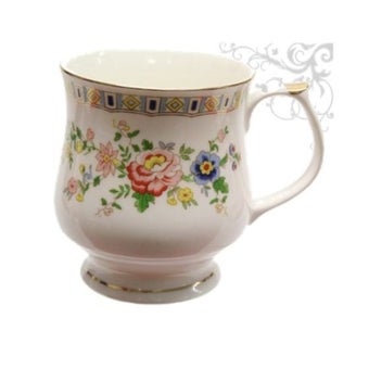 Antique Rose Dove China Mug