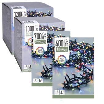 Multi-Colour LED 8 Function Memory Decoration Lights