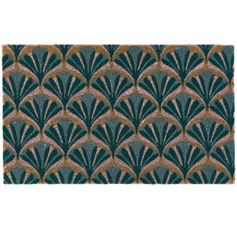 My Mat Coir Deco Door Mat 45cm x 75cm – Natural Coir Non Slip Indoor Outdoor Mat with Durable Printed Design