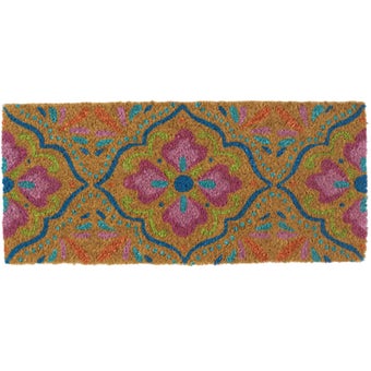 My Mat Coir Insert Bright Tile 23cm x 53cm