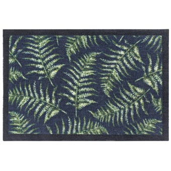My Mat Nylon Fern Leaves 50cm x 75cm – Stylish, Absorbent & Non-Slip Indoor Mat