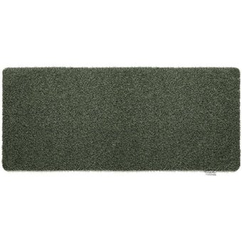 Sage Green Washable Runner Rug 50 x 150cm – Non-Slip Long Floor Mat for Hallway, Kitchen & Utility