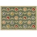 My Mat Indoor Pattern Floral Sage 50 x 75 cm | Washable Non-Slip Doormat