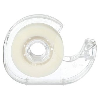 National Tapes Clear Tape & Free Dispenser 18mm x 33m