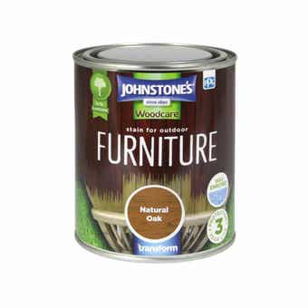 Johnstones Outdoor Woodstain - Natural Oak 750ml