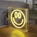 NeonEsque Smiley LED Neon Sign | USB Powered Low Voltage Freestanding Light
