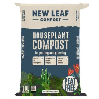 New Leaf Compost Houseplant Compost for Potting and Growing - 10L