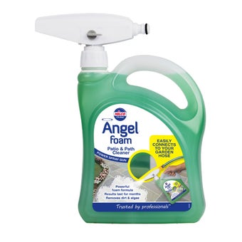 Nilco Angel Foam Patio & Path Cleaner Ready To Use Dirt Algae Remover 2L