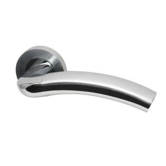 Intelligent Omega Round Rose Lever Handle