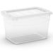 Omni Small Storage Box 16 Litre with Snap Lid – Stackable Multi Purpose Storage 38.5 x 25.5 x 23.5cm