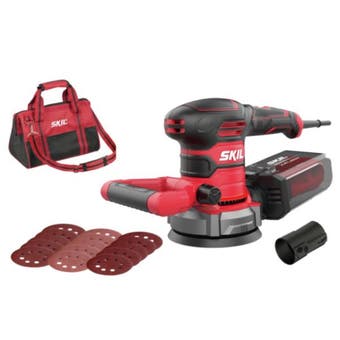 SKil 7480Da 125mm Random Orbital Sander 400W + 15 x Sanding Paper