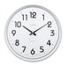Orion Silent Sweep Clock 32cm - Chrome