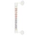 Outdoor Suction Cup Thermometer White 21cm Weather Resistant Temperature Gauge for Windows -50°C to 50°C