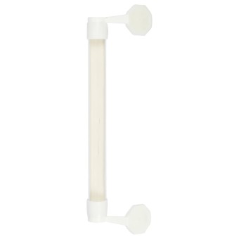 Outdoor Suction Cup Thermometer White 21cm Weather Resistant Temperature Gauge for Windows -50°C to 50°C