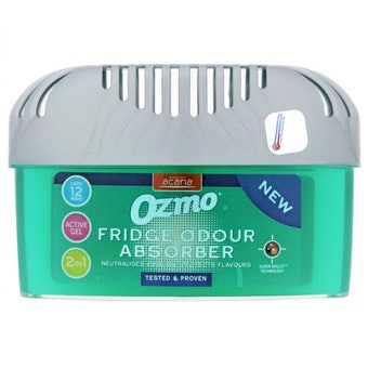 Ozmo 2 in 1 Fridge Odour Absorber 200g – Dual Action Odour Neutraliser