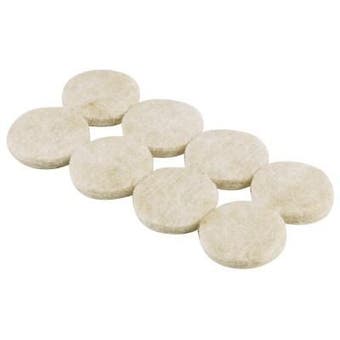 1" / 25mm Adhesive felt floor protection pads (Pack of 12)