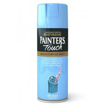Rust-Oleum Painters Touch Spray Paint - Spa Blue Gloss 400ml