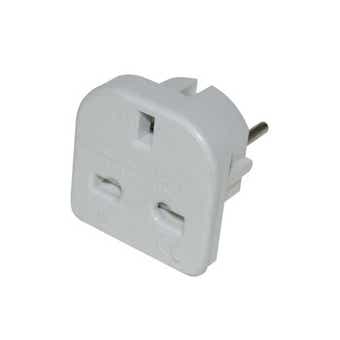 Blackspur Continental UK To Europe Travel Adaptor