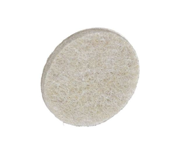 Securit Round Felt Pads 25 x 5mm - Pack  of 16