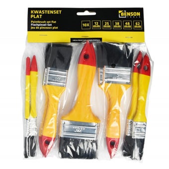 Paint Brush Set - 10 pieces