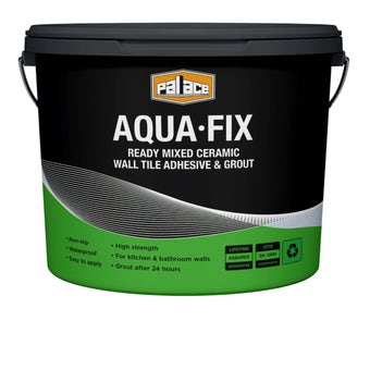 Palace Aqua-Fix Waterproof Wall Tile Adhesive & Grout - 1.5kg