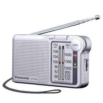 Panasonic Pocket radio FM/AM Silver