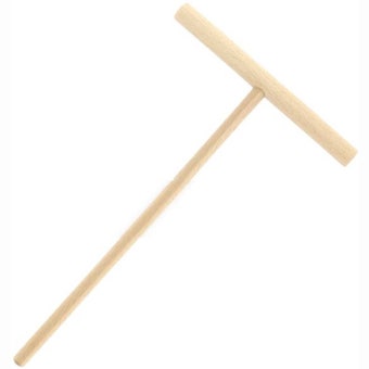 Fackelmann Wood Edition Pancake Rake 20cm | Wooden Crepe Spreader