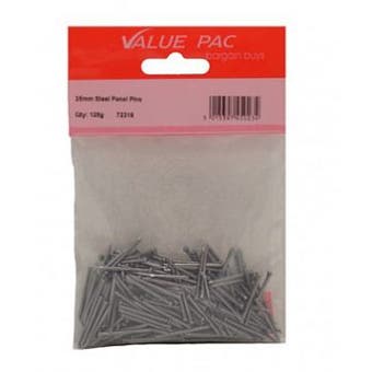 25mm Steel Panel Pins 100g