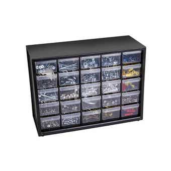 Parts Organiser with 25 Compartments