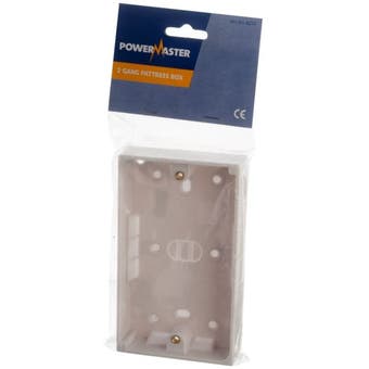 2g 25mm Pattress Back Box