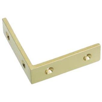 Polished Brass Chest Strap 2" x 2" x ⅝"