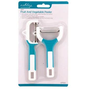 2 Piece Fruit & Vegetable Peeler - Ashley