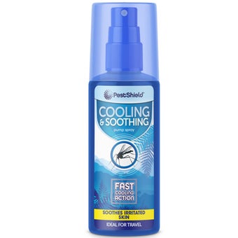 PestShield Cooling and Soothing Skin Spray 120ml – Fast Acting Travel-Size Relief for Irritated or Overheated Skin