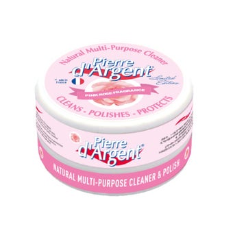 Pierre d'Argent Cleaner Paste & Sponge Pink Rose 300g