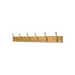 Headbourne Double Coat Rack 6 Hooks - Pine finish
