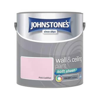 Johnstones Wall & Ceiling Soft Sheen Paint - Pink Cadillac 2.5L