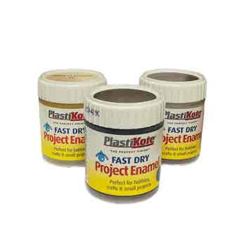 PlastiKote Fast Dry Brush On Project Enamels - 59ml