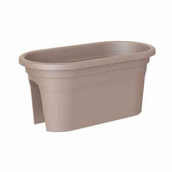 Venezia Balcony Trough Taupe - 60cm