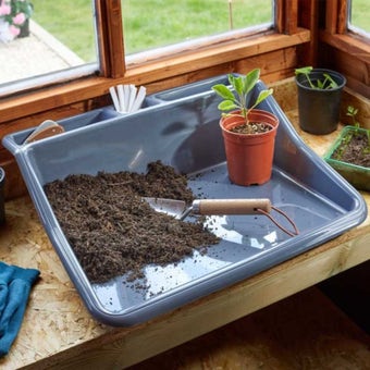 Potting Tidy Tray l Ideal for sowing seeds and potting up
