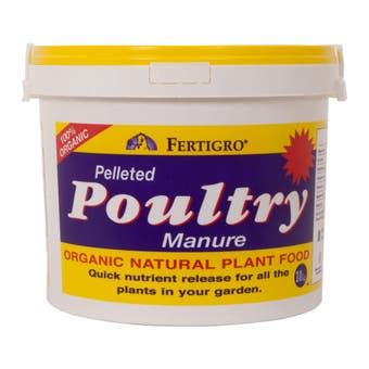 Organic Pelleted Poultry Manure - 10Kg