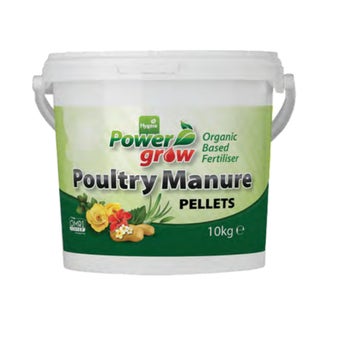 Power Grow Pelleted Poultry Manure - 10kg