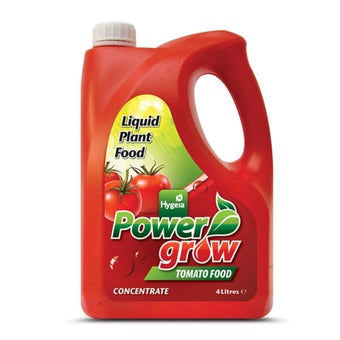 PowerGrow Liquid Tomato Plant Food Concentrate 4L for Healthy Plants and High Fruit Yield