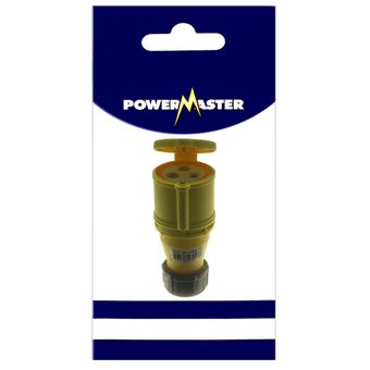 Powermaster 110V 16 Amp 2 Pin + Earth Coupler