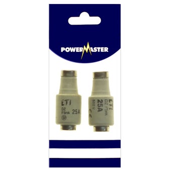 Powermaster Dz2 25 Amp Fuse - Pack of 2