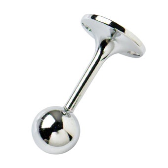 Premier 25mm Chromed Towel Rail End Supports – Pack of 2