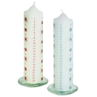 Premier Advent Candle with Holder – Elegant Countdown to Christmas