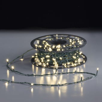 Premier Small Black Plastic Christmas Light Storage Reel – Keep Your Festive Lights Organised and Tangle-Free