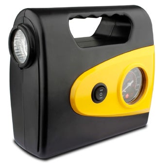 Pro User 260PSI Compact Car Air Compressor with LED Spotlight