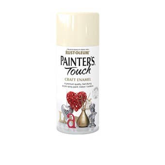 Rust-Oleum Painter's Touch Craft Enamel Spray Paint - Heirloom White 150ml