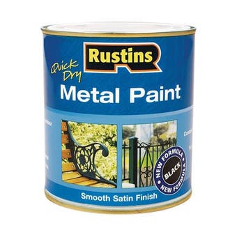 500ml Quick Drying Ext Black Smooth Satin